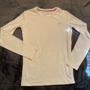 CHAMPION Long Sleeve White Compression Top!